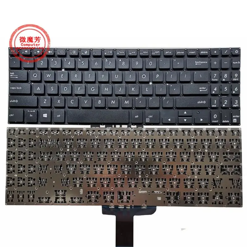 

US/RU Keyboard For ASUS PRO 7 PRO574 P3540 PX574F P3540FA PX574 English