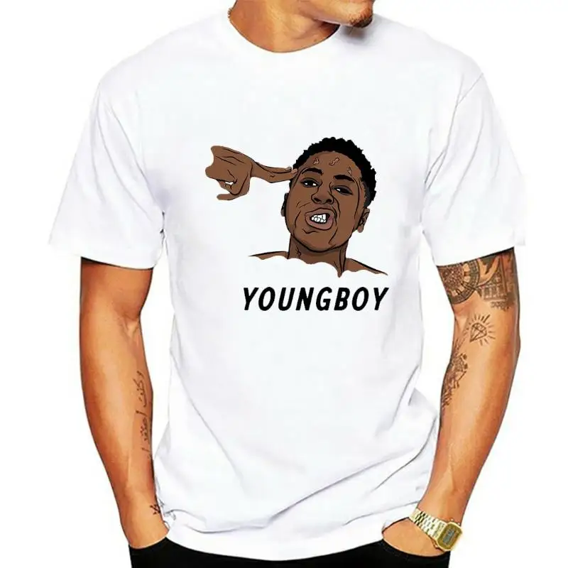 YoungBoy Never Broke Again 2022 New Printed Short Sleeve T-shirt Streetwear Fashion Summer Harajuku Clothes