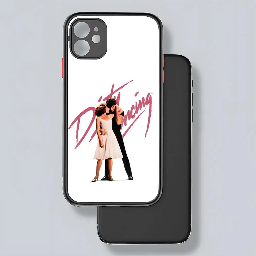 Чехол для телефона в стиле фильма Грязные танцы матовый прозрачный