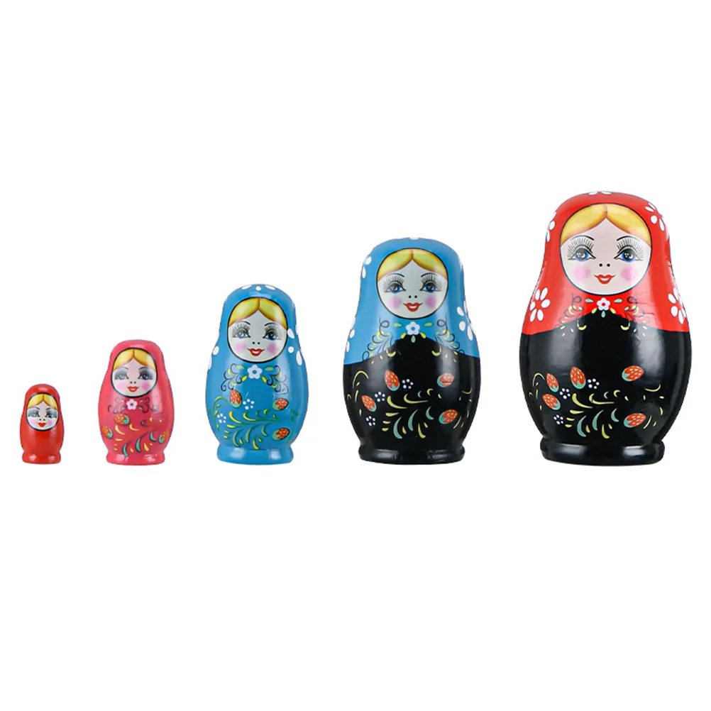 

Matryoshka Classic Toys Stacking Dolls Baby Nesting Toys Nesting Dolls Kids Wooden Russian Dolls Child