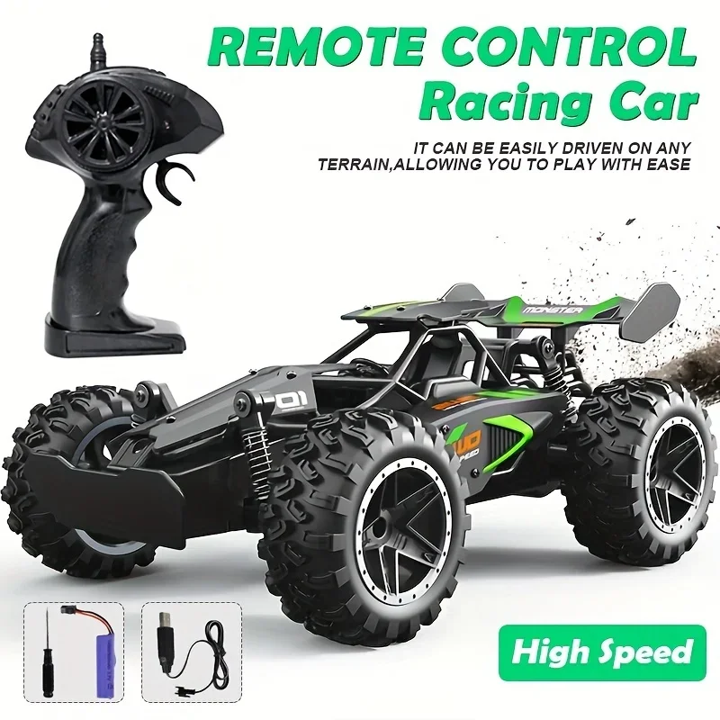 

Small High-speed Off-road Remote Control Car Drifting To Adapt To Various Road Sections Anti-collision Settings Rubber Big Tires