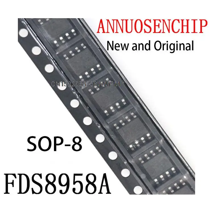 10 шт. Новый и оригинальный SOP8 FDS8958 SOP 8958A SOP SMD FDS8958A