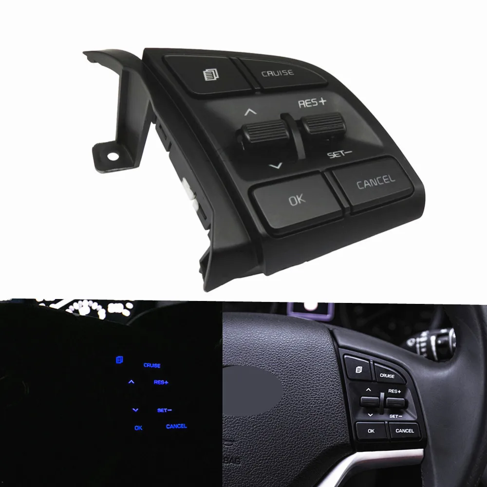 

96720-D31004X For Hyundai Tucson IX35 2015 1.6T/2.0 Steering Wheel Cruise Control Button Switch Button 96720-D3200 96720D3200