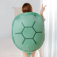 new kawaii huge size turtle shell pillow plush toys big tortoise clothes stuffed soft for sleeping cushion cosplay game gift