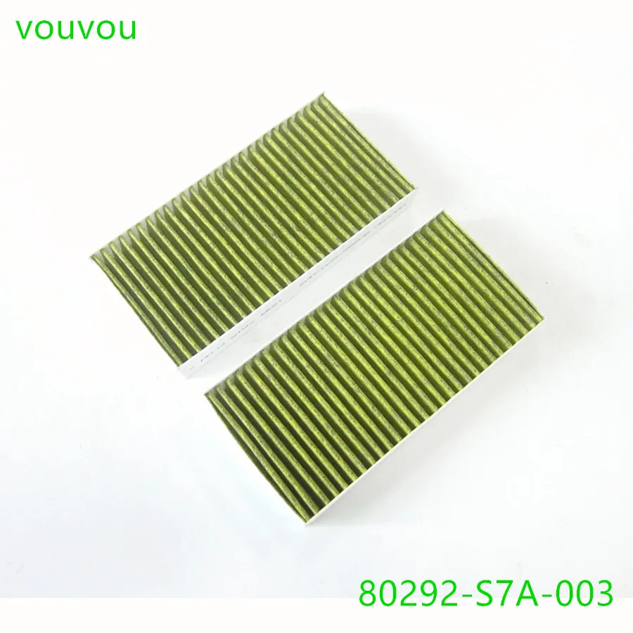 Фото vouvou Автоаксессуары 80292-S7A-003 сажевый фильтр PM 2.5 для салона Honda CIVIC 1999-2006, CR-V II 2001-2006, FR-V №2