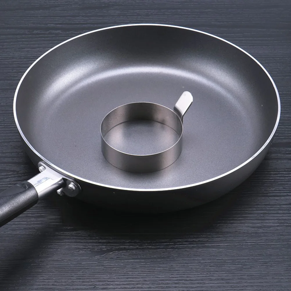 

4pcs/pack Egg Rings Durable Heat-resistant Stainless Steel Sturdy Cooking Tools for Home Restaurant