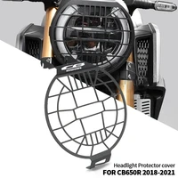 motorcycle vintage headlight protector retro grill light lamp cover for honda cb650r cb650 cb 650 r 650r 2018 2019 2020 2021