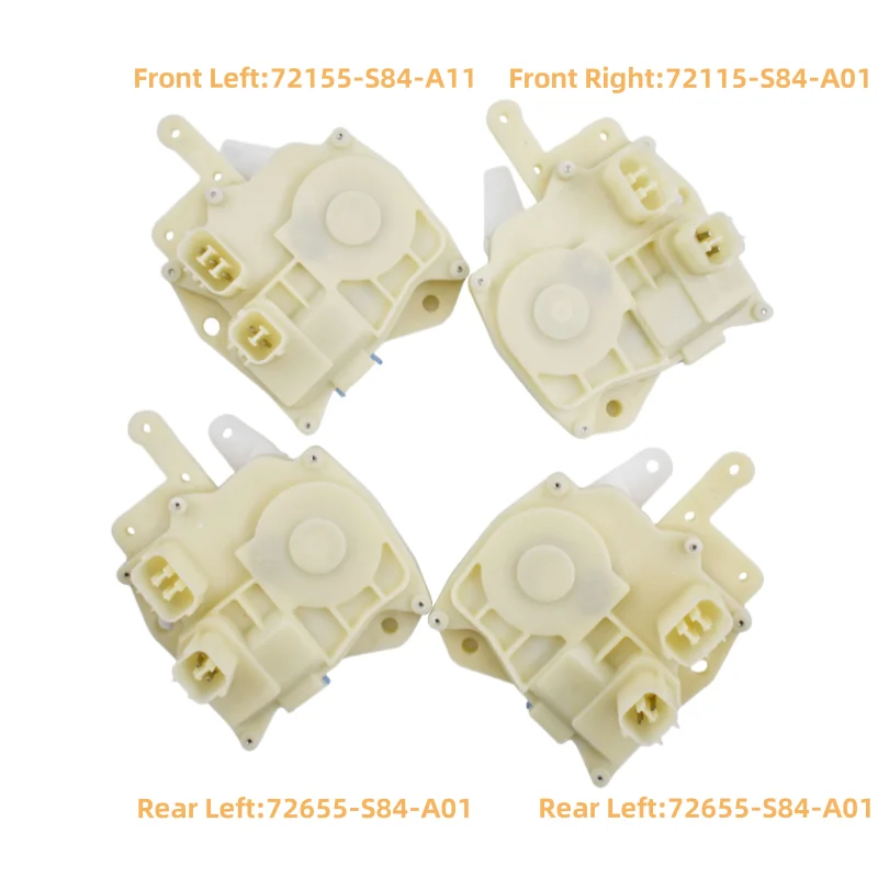 

Передний задний левый правый 72155-S84-A11 72115-S84-A01 72655-S84-A01 72615-S84-A01 Привод двигателя дверного замка в сборе для Honda Accord