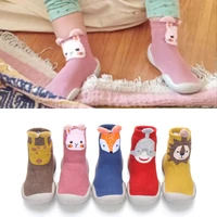 christmas gift sleep bed sock thickening soft plush floor sox coral fleece sock baby toddler socks anti slip slippers