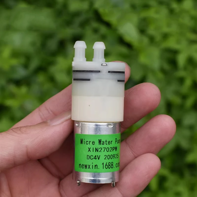Маленький мини-водяной насос 370 постоянного тока 3 В 4 5 6 микро-мембранный 27 мм