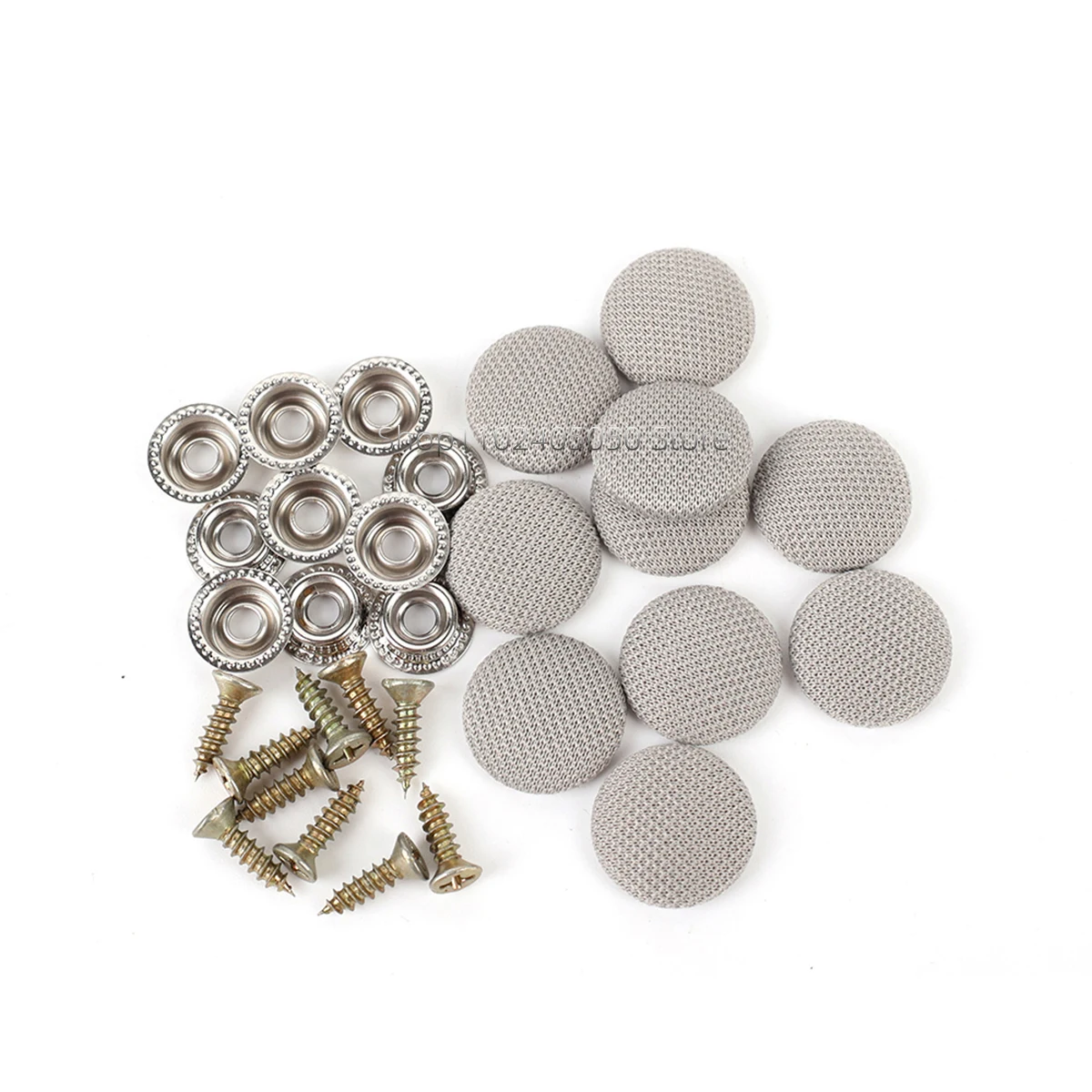 30 шт., заклепки для ремонта потолка на крышу автомобиля, кнопка, авто интерьерный декор, тканевые застежки для потолка, фиксатор, фиксированная винтовая пряжка