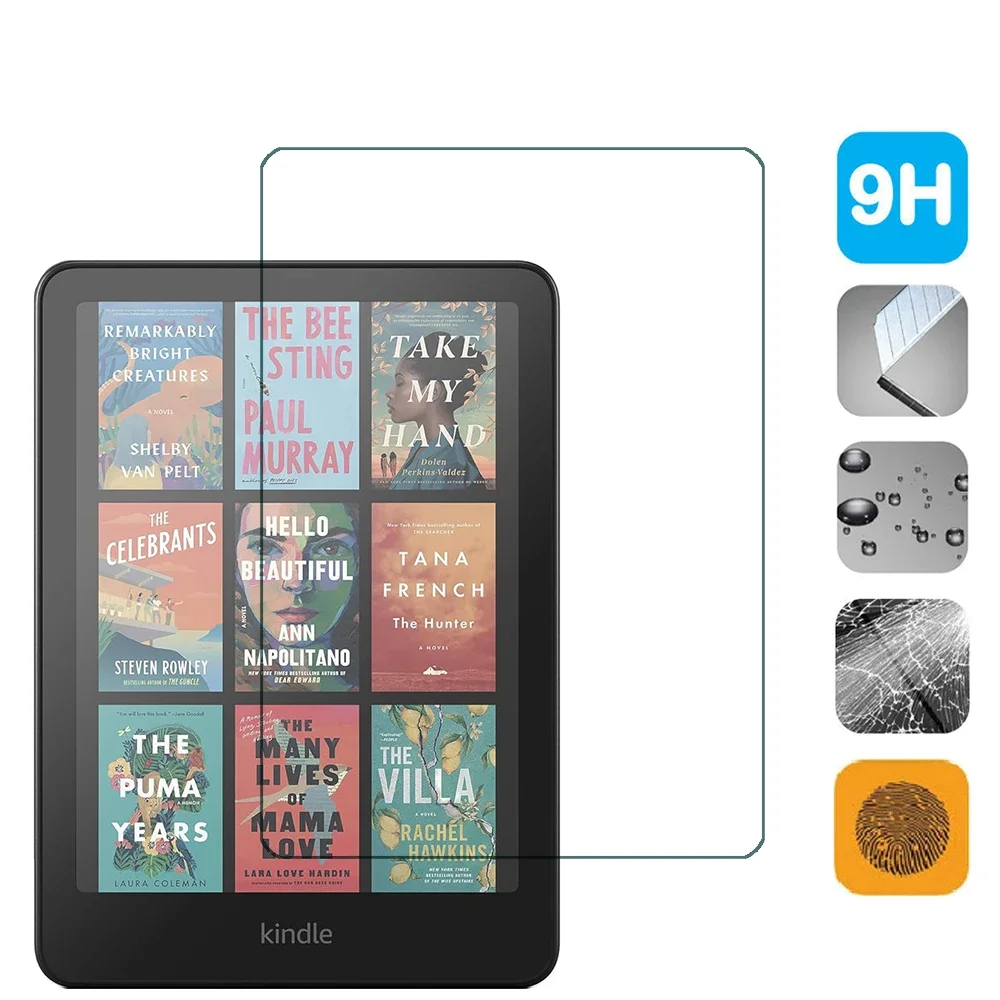 Закаленное стекло для Kindle Paperwhite 2024 (12 поколений) 7 дюймов Colorsoft Signature Edition защитная