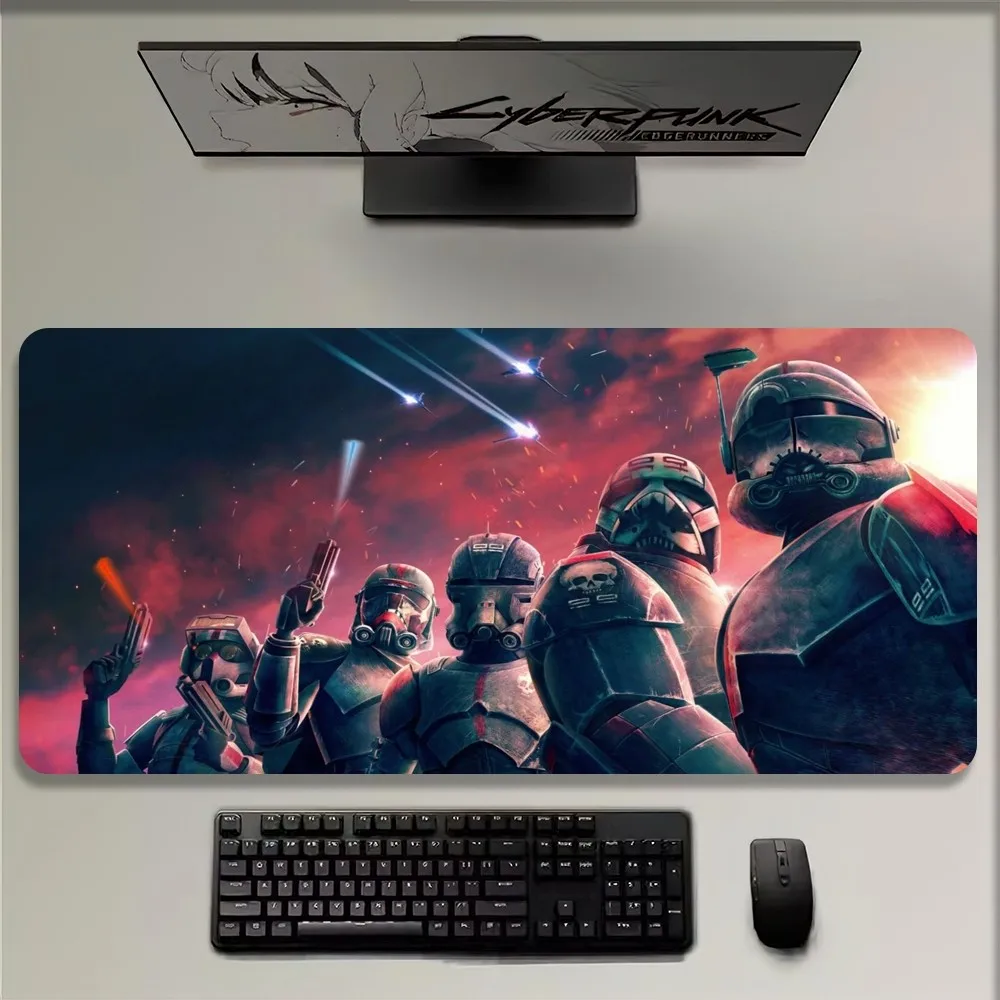 Большой коврик для мыши Star T-The A-Acolyte W-Wars нескользящий резиновый