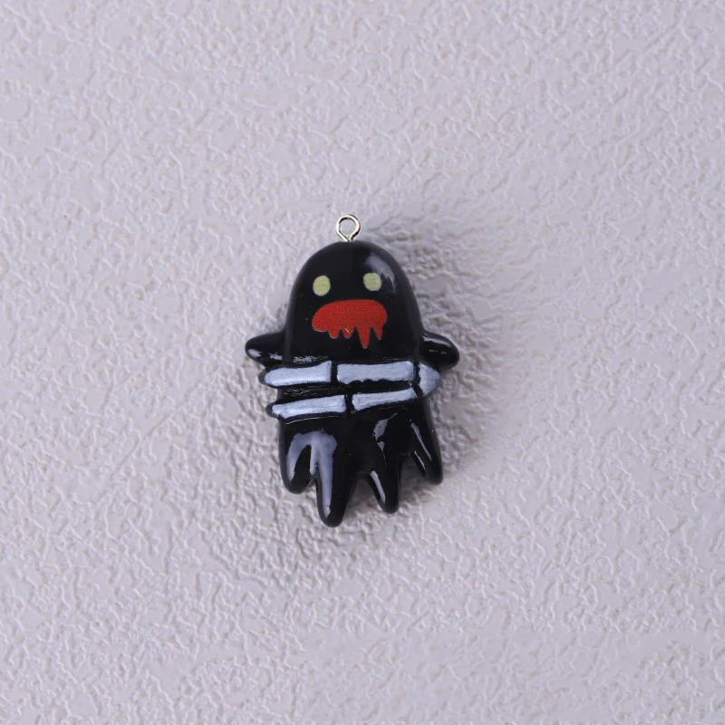 10 шт. европейские Подвески на Хэллоуин из смолы кавайные в виде тыквы призрака