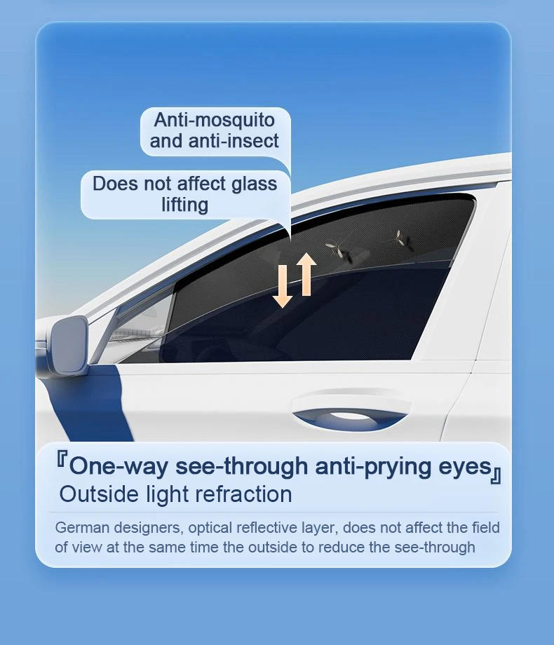 Для Volkswagen VW Tiguan Allspace L 7-Seat AD BW MK2 2016-2023 Сетчатый солнцезащитный козырек сетка для