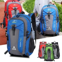 40l large capacity unisex waterproof backpack travel pack sports bag outdoor mountaineering hiking climbing camping rucksacks