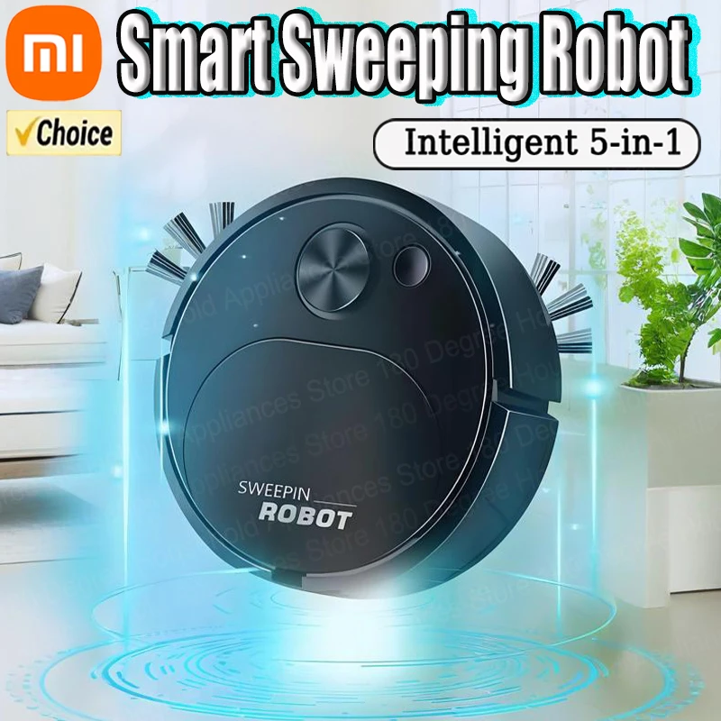 Xiaomi 5-в-1 автоматический робот для пола Mini Ihome Ntelligent пылесос USB перезаряжаемая