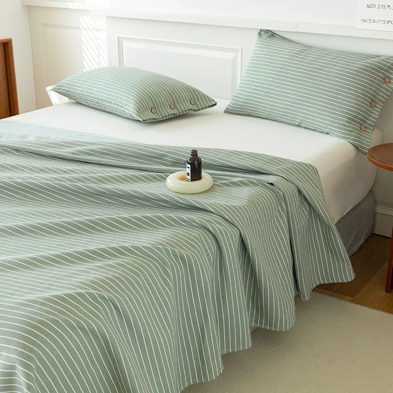 Постельное белье двойное однотонное прочное во французском стиле дышащее для