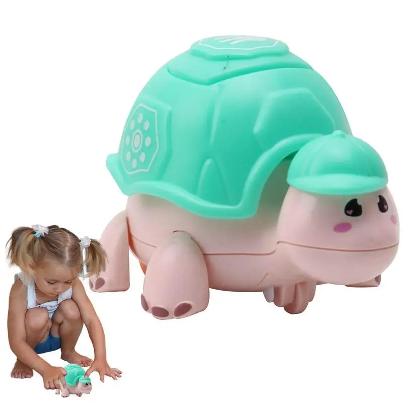 

Музыкальная черепаха, Детские Игрушки для раннего обучения, обучающая игрушка с звуками и подсветкой, детские игрушки для ползания для мальчиков