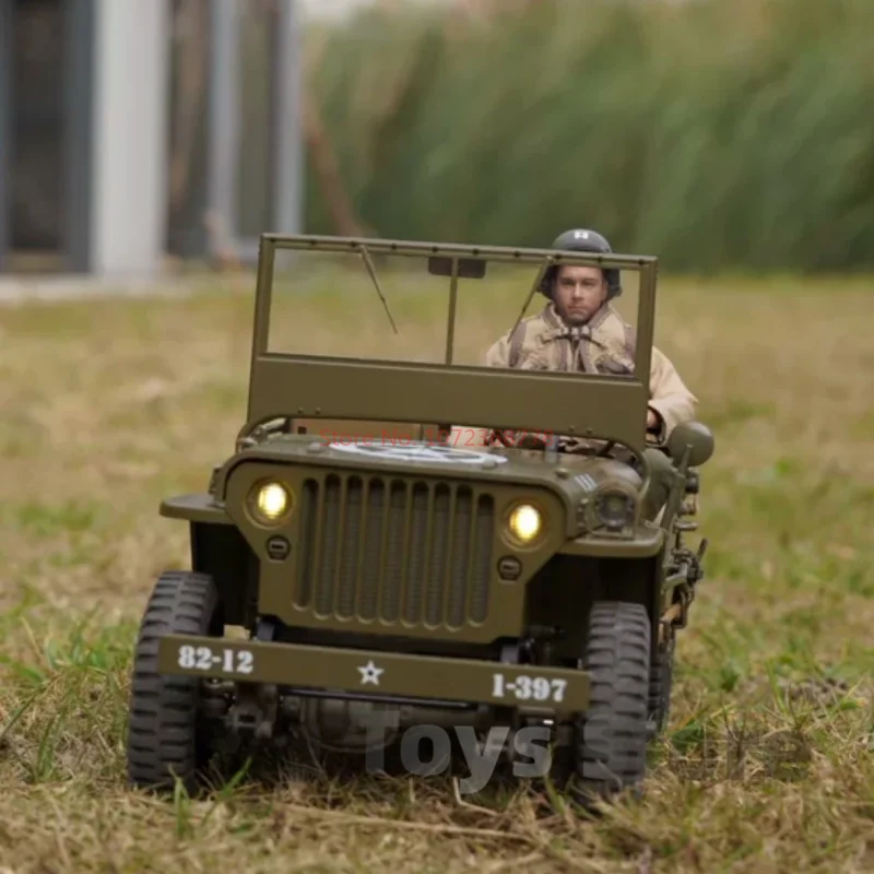 2 4g 1:12 1941 для Willys Mb Scaler Jeep 4wd Rtr краулер скалолазание масштаб военный грузовик багги