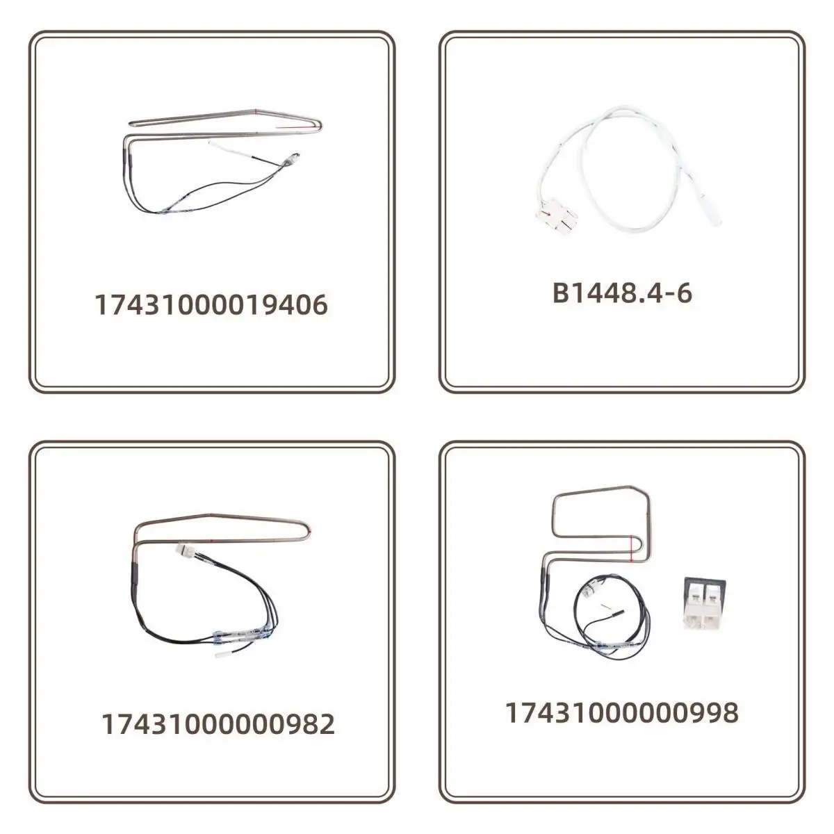 B03091511 B03091192 B1448.4-6 B1385.4-14 17431000008181 17431000000982 17431000000998 17431000002966 17431000019406