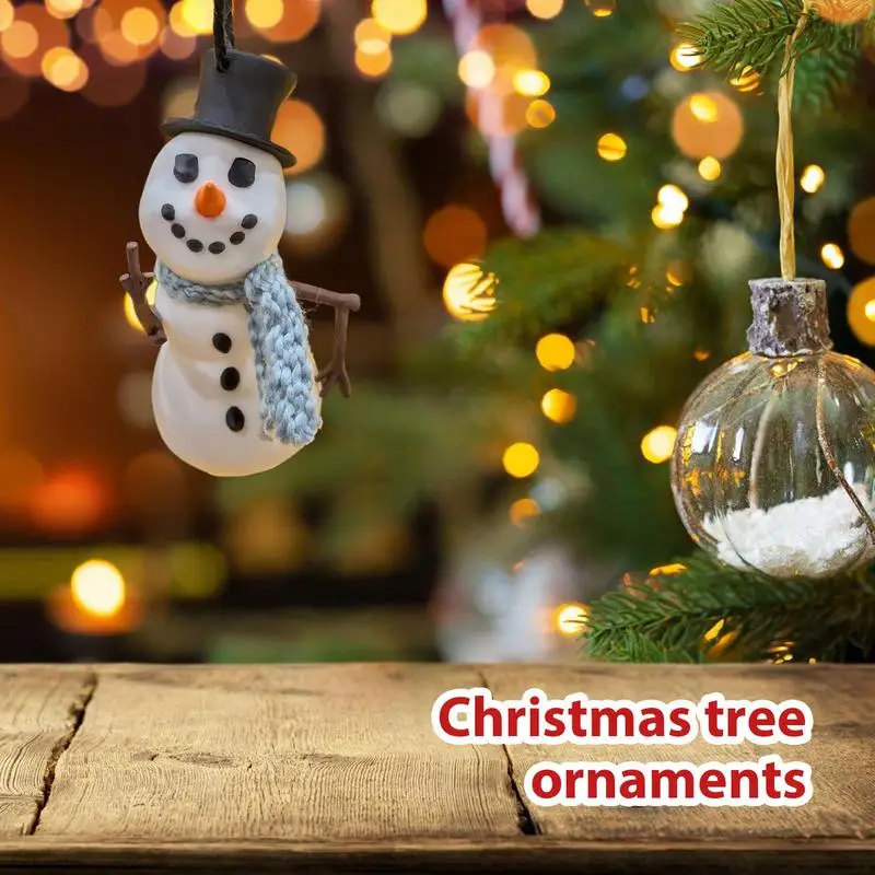 Рождественская елка подвеска в виде снеговика Рождественский снеговик фигурка