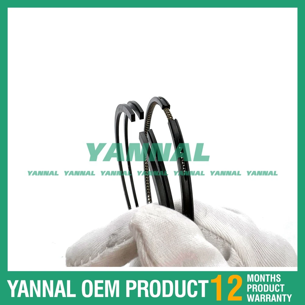 4 шт. поршневое кольцо STD для Isuzu 4JA1 4JB1 4JB1T EnginePickup NPR