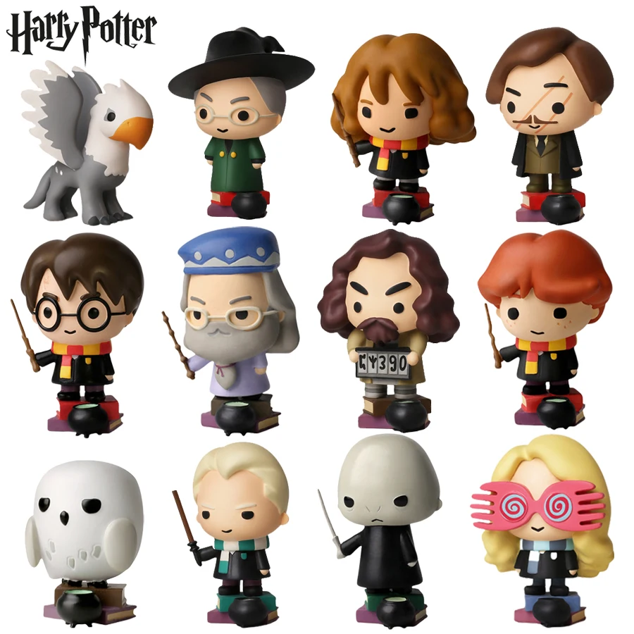

Harry Potter Hermione Ron Dumbledore Malfoy Voldemort Hedwig Buckbeak Sirius Black Enesco Static State Model Tabletop In Stock