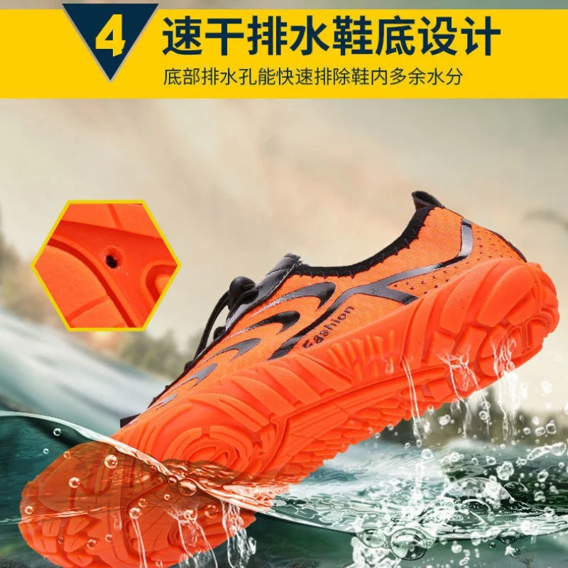 

Disney Upstream Shoes Summer Outdoor Breathable Non-Slip Fishing Upstream Shoes Couple Beach Shoes Hiking Wading Shoes
