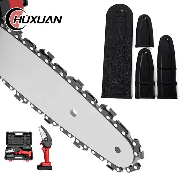 

1pcs Chain Saw Guide Plate Cover For 4/6/8/10 Inch Electric Chain Saw Protection Cover Pruning Saw Cover Garden Tools Part