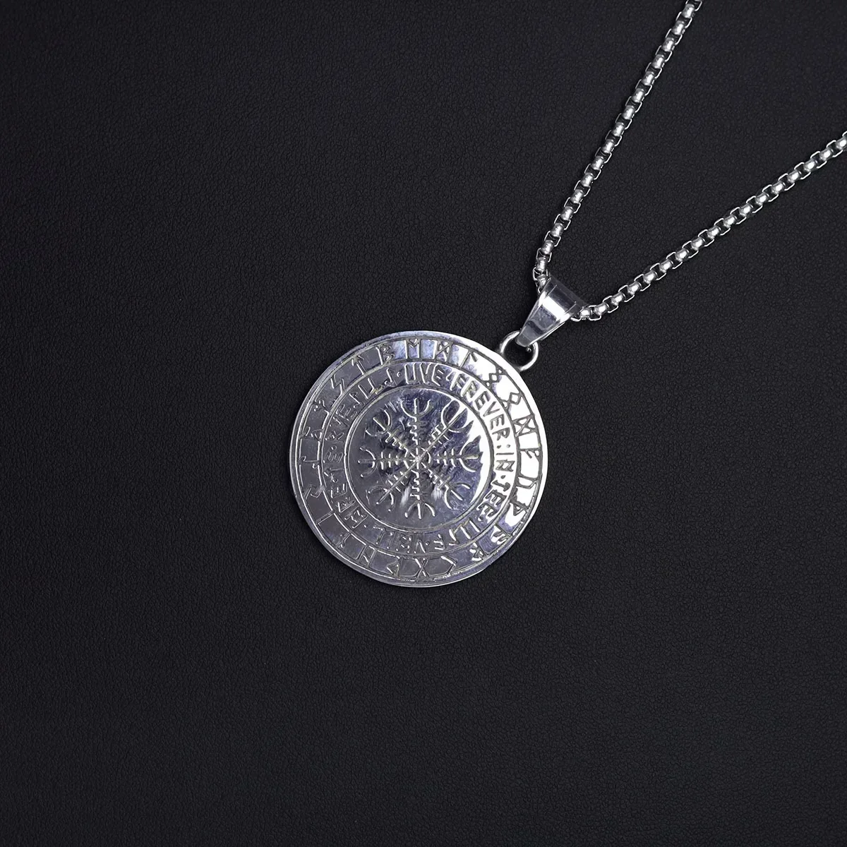 Nedar 2 шт. 48 5*38 5 мм двойной кулон с летающим драконом ожерелье из нержавеющей стали