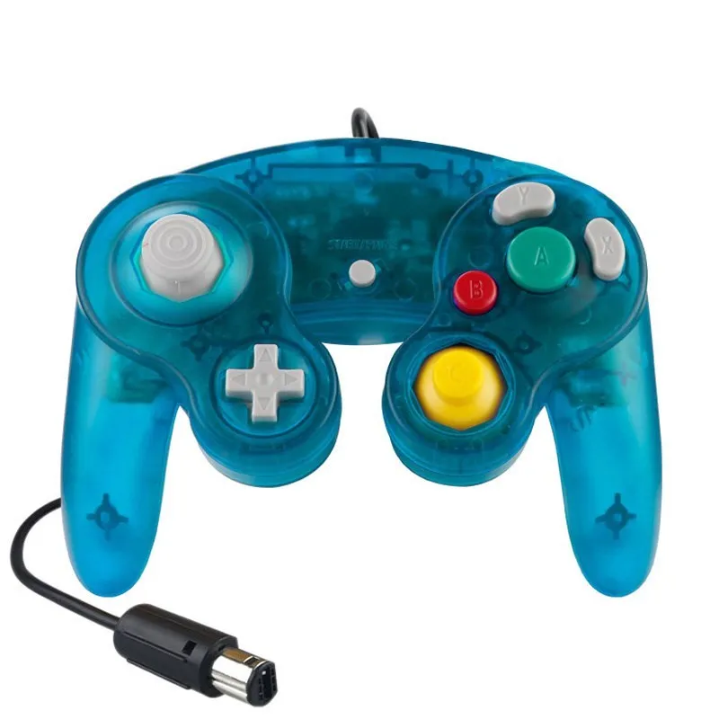 

Transparent Wired Gamepad Joypad For For NGC Controller Used For MAC Computer Console Port Genuine Factory Sale Limited Rushed