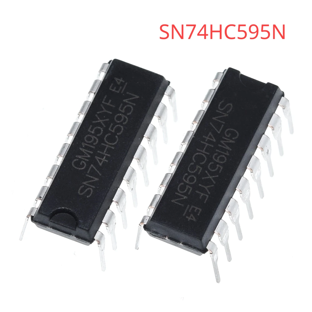 

10PCS SN74HC595N DIP16 SN74HC595 DIP 74HC595N 74HC595 new and original IC 8BIT SHIFT REGISTERS WITH 3 STATE OUTPUT REGISTERS