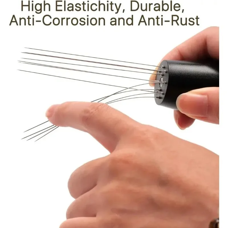 2 шт. игла для мешалки кофе мешалка порошка эспрессо иглы тампера распределителя