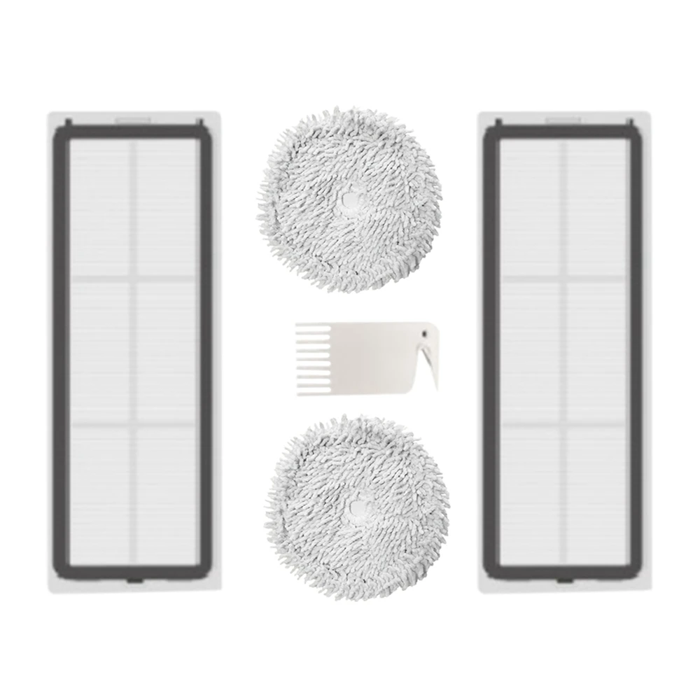 

5Pcs for Xiaomi Dreame W10/W10 Pro Robot Vacuum Cleaner Parts Washable Hepa Filter Mop Cloth Replacement Accessories