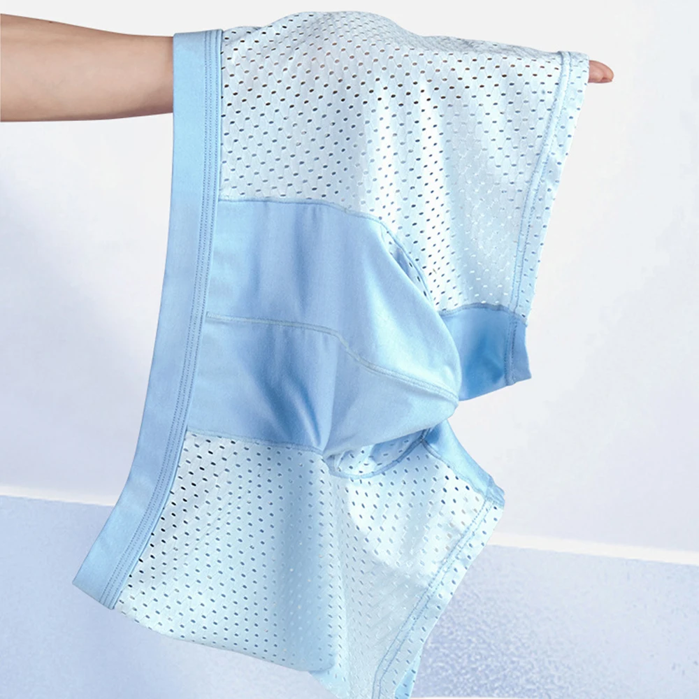 Мужское нижнее белье сетчатые боксеры сексуальные мужские трусы слон нейлоновые