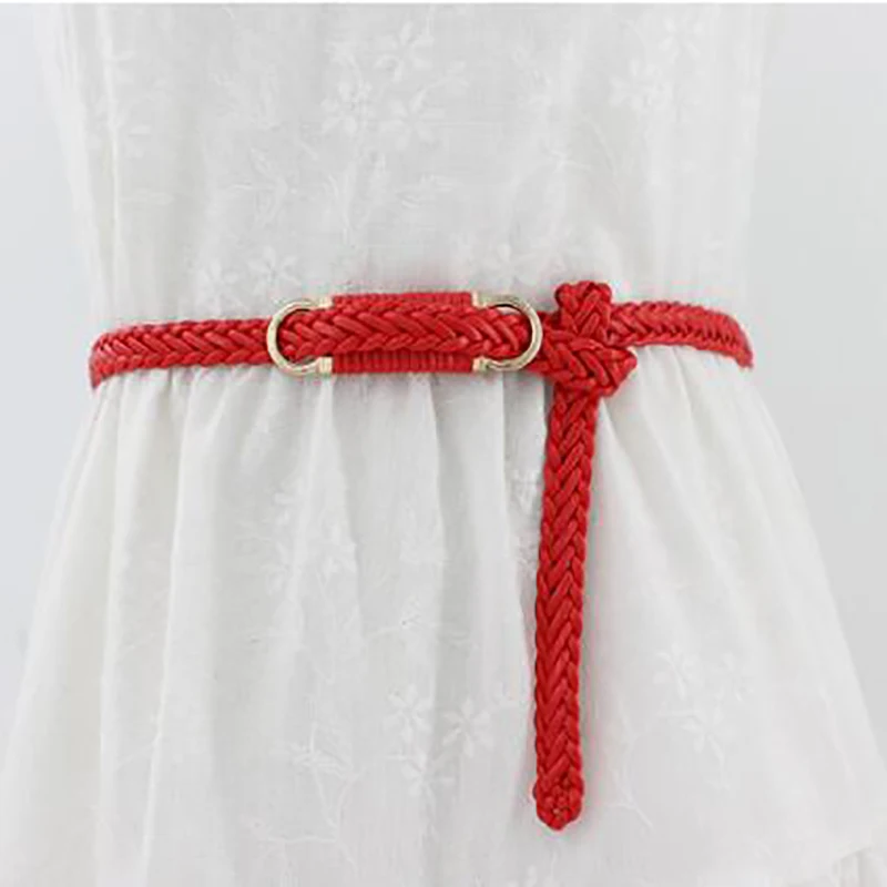 

1 шт., женский тонкий ремень карамельных цветов с пряжкой