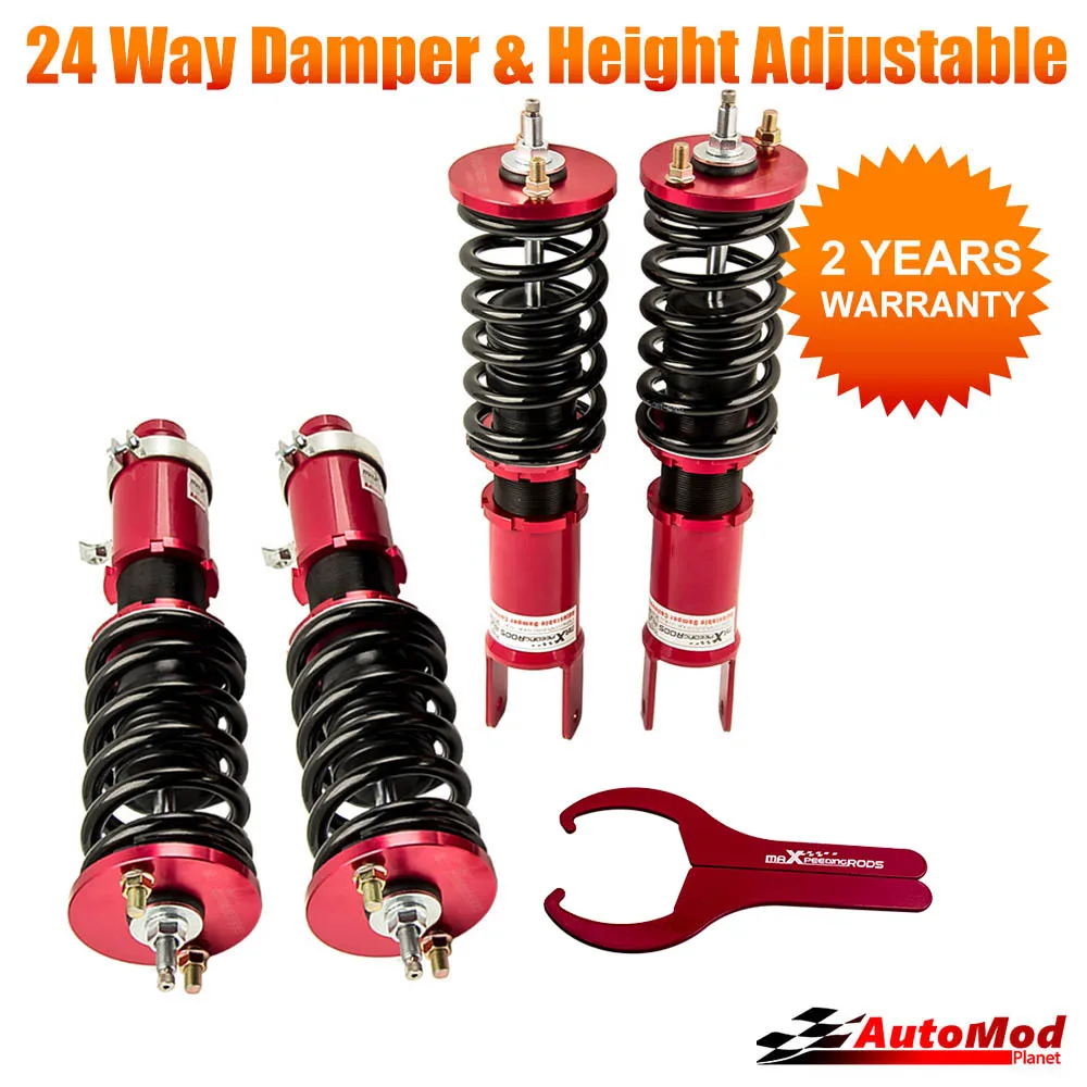 

Coilover Shocks For Honda Civic EE EF EC CRX 88-91 EJ EG EH 24 Ways Street Adj. Damper for EG EK Del Sol 92-00 Integra 90-93