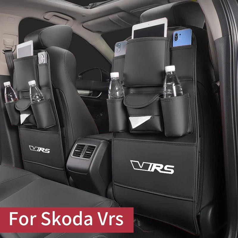 Для Skoda RS VRS автомобильное сиденье противоударная накладка против грязи кожаная