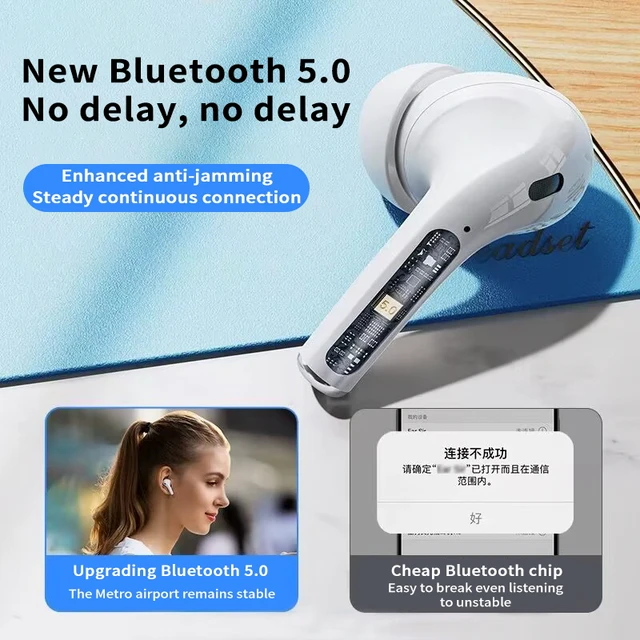 Lenovo Bluetooth Earphones Wireless Earbuds With Charging Case Built-in Microphone Waterproof Earphone Mobile Phone Universal 4