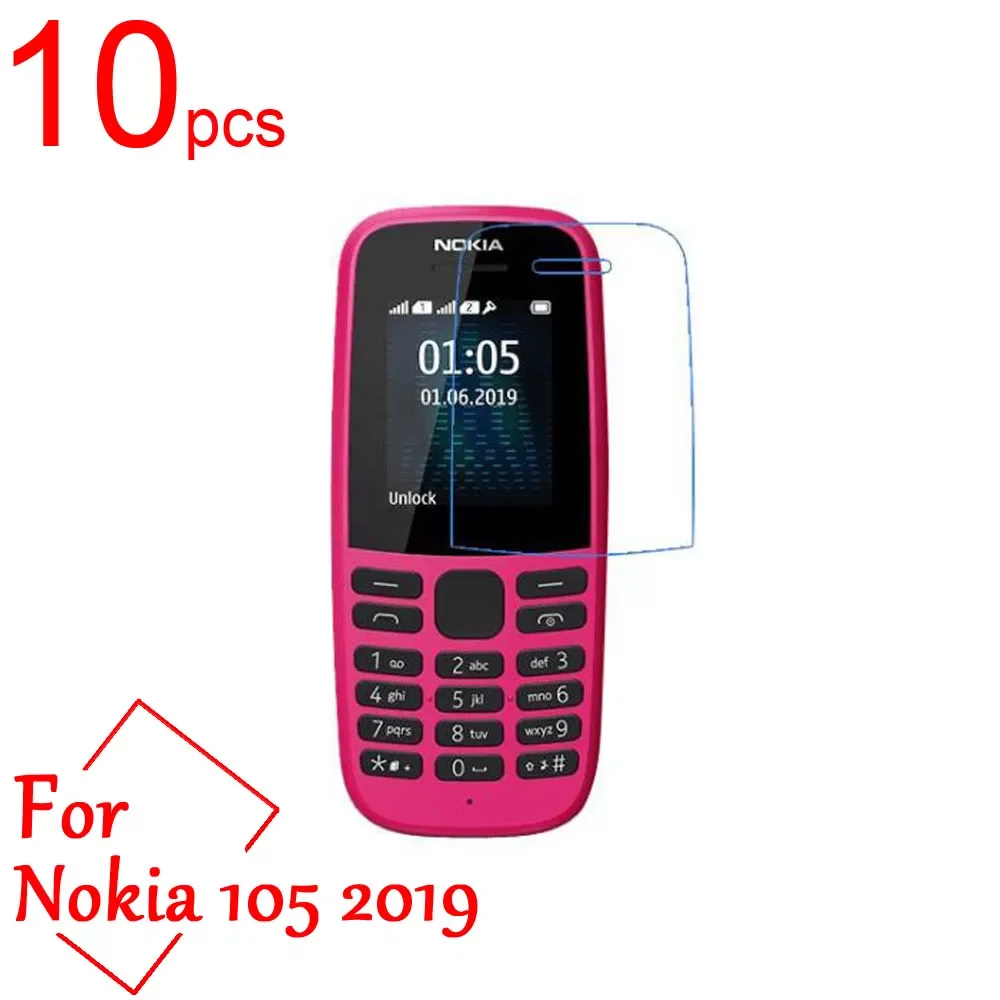 

10pcs/lot Ultra Clear glossy/Matte/Nano anti-Explosion Soft LCD Screen Protector Cover For Nokia 220 105 4G 2019 Protective Film