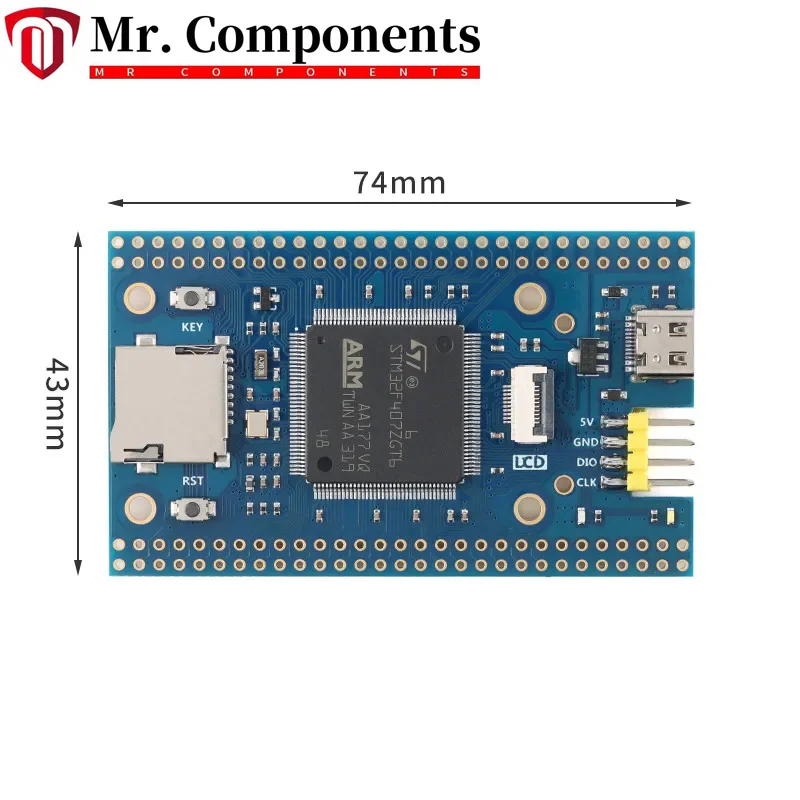 Учебная плата STM32F407ZGT6 STM32F407ZET6 M4 STM32F407 STM32 F407