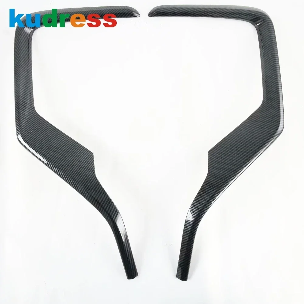 

Для Honda CRV CR-V 2020 2021 2022, передняя противотуманная фара из углеродного волокна, крышка лампы, накладка, противотуманные фары, полоски для бровей и век, аксессуары