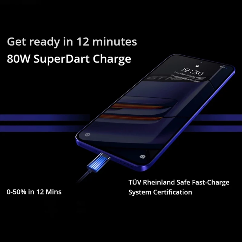 Ceny Realme GT Neo 3 5G Telefon Komórkowy 6.7 Calowy Wyświetlacz 120Hz Dimensity 8100 5G Ocat Core 80W/150W FastCharge NFC