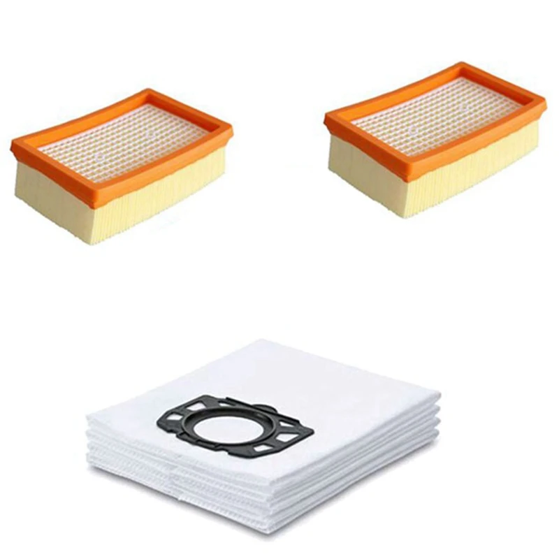 

Replacement Spare Parts For Karcher WD4 WD5 WD6 MV4 MV5 Vacuum Cleaner Accessory, Filters And Cleaning Dust Bag