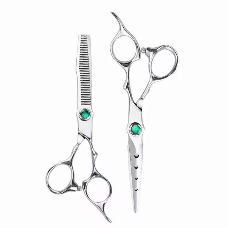 6.5 Inch Professional Barber Scissor Kit JP 440C High Hardness Material Hairdressing Scissors Kit For Hair Cutting