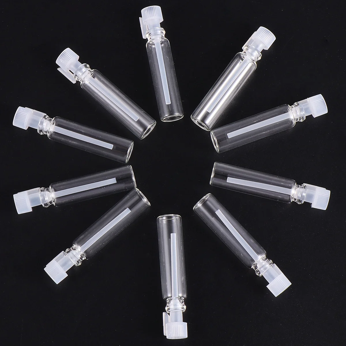 

Bottles Vials Bottle Sample Oil Mini Essential Aromatherapy Refillable Liquid Spray Dropper Empty Mist Fine Mouthwash Fragrance
