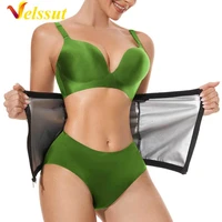 velssut waist trainer for women waist cincher trimmer weight loss belly belt sweat girdle body shaper tummy corset fat burner
