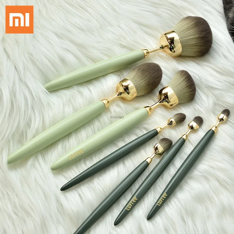 

Xiaomi Original Lofree Tail Makeup Brush Set Skin-friendly Soft Face Makeup Brush Eye Shadow Blush Repair Beauty Makeup Brush