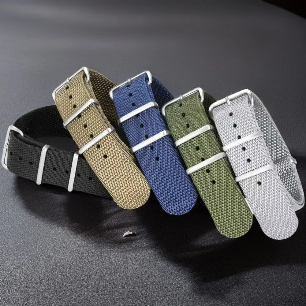Нейлоновый ремешок NATO 20/22 мм для часов | AliExpress